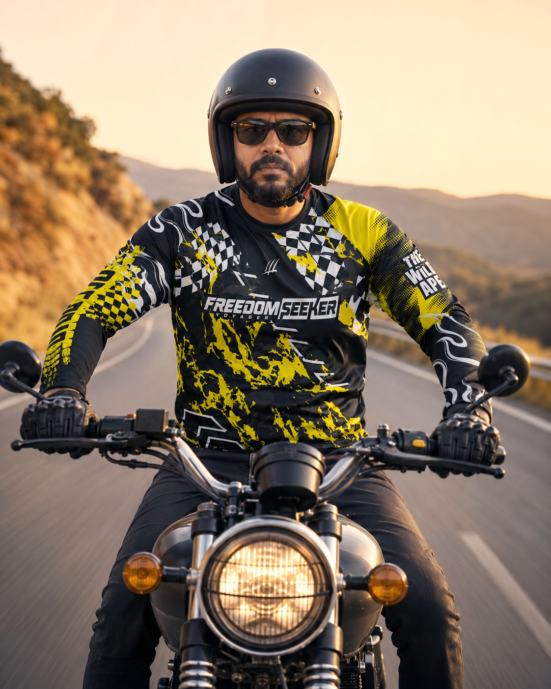 Freedom Seeker Voyager Motorcycle Jersey