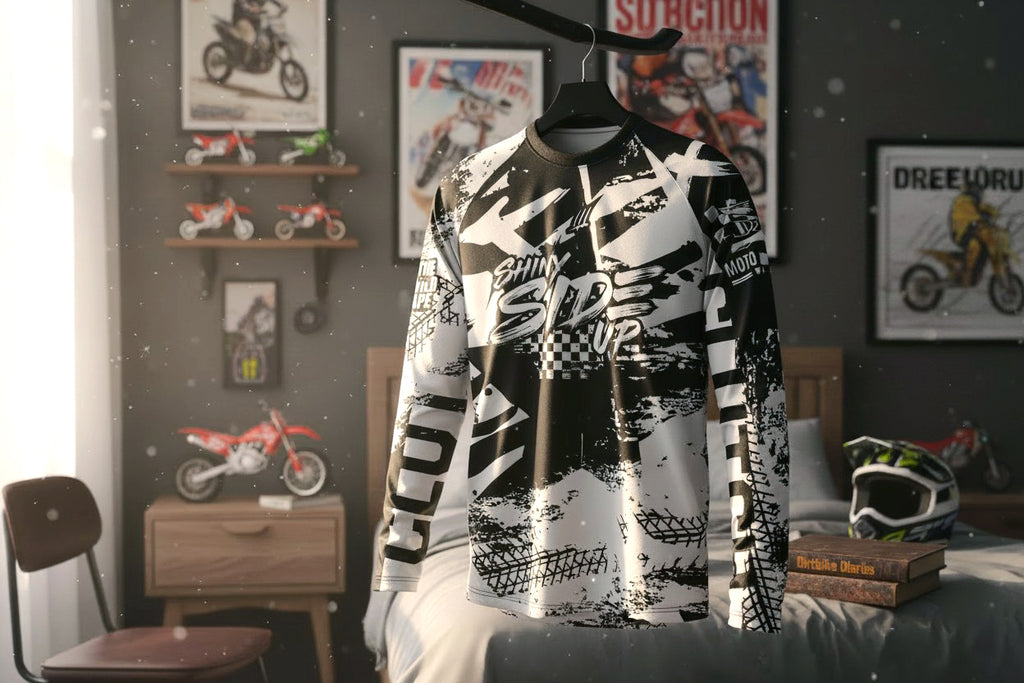 Shiny Side Up Motorcycle-Inspired Adventure Jersey