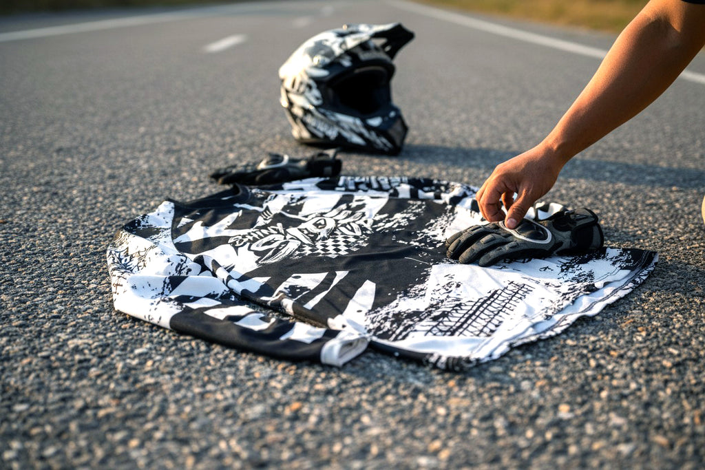 Shiny Side Up Motorcycle-Inspired Adventure Jersey
